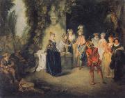 Museum national the Franzosische Komodie Jean-Antoine Watteau